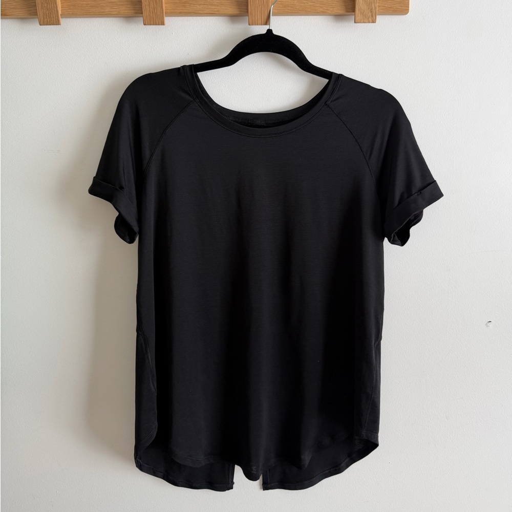 Lululemon Open Up Tie Back Tee